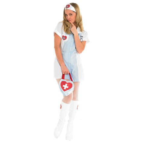 Sexy Adult Naughty Nurse Outfit Uniform 999 Ladies Fancy Dress Costume Uk 6 24 Ebay