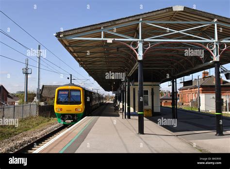 Lichfield City Railway Station Staffordshire England Uk Stock Photo