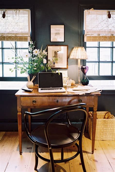 Creating A Vintage Modern Home Office House Interior Home Office