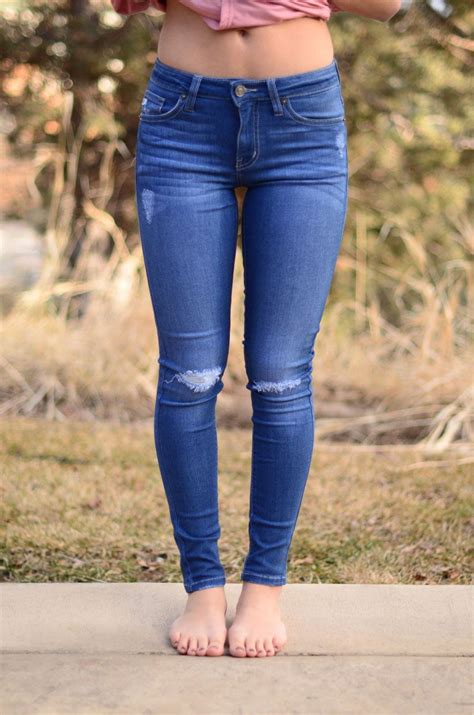 The Ultimate Guide To Rock Denim How To Wear Denim Light Ripped Jeans Fashion Women Jeans