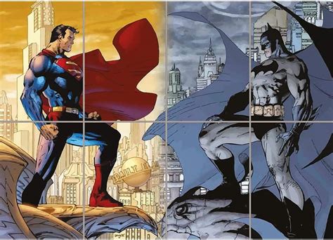 Doppelganger33 Ltd Batman Vs Superman Wall Art Multi Panel Poster Print