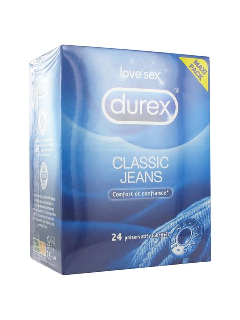 Durex Classic Jeans 24 Preservativos