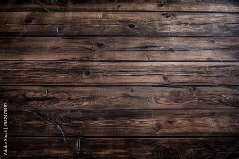 Grunge Dark Textured Wooden Background Showcasing The Surface Of An Old Brown Wood Texture For