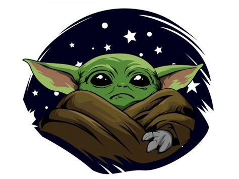 Baby Yoda Svg Mandalorian Clipart 68 File For Free