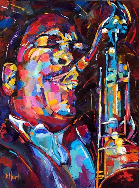 Debra Hurd Original Paintings And Jazz Art John Coltrane Jazz