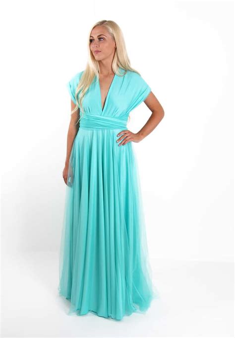 Goddess By Nature Tiffany Green Signature Tulle Multiway Gown Alila