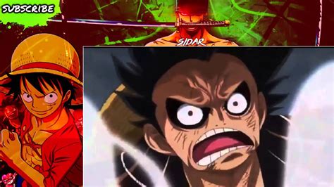 Gear 4 first appears in ep 726 as luffy faces of doflamingo. Luffy Gear 4 (fourth) Boundman - One Piece Episode 726 ...