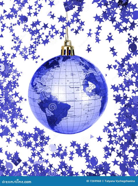 Christmas World Globe Stock Photo Image Of Party Events 7269968