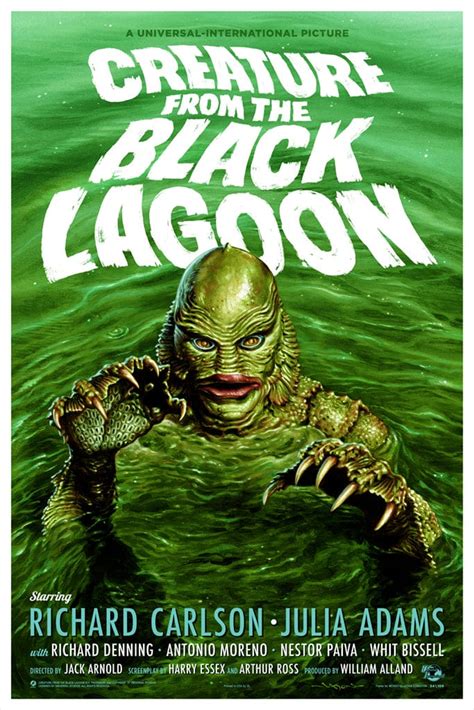 Creature From The Black Lagoon Poster Mondo