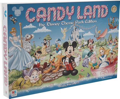 Disney Parks Exclusive Candyland Theme Park Edition Game Board Games
