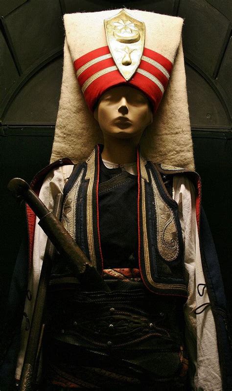 A Yeniçeri Low Rank Janissary Soldier In Uniform Late Ottoman C