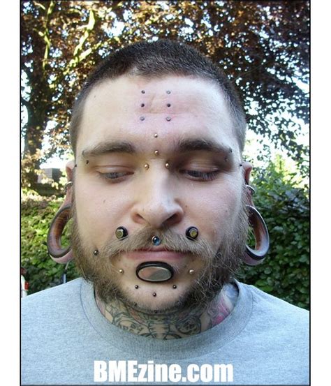 Today thousands of people are getting their bodies modified in all sorts of bizarre and unusual ways. #piercing #body+modification | Body jewelry, Face ...