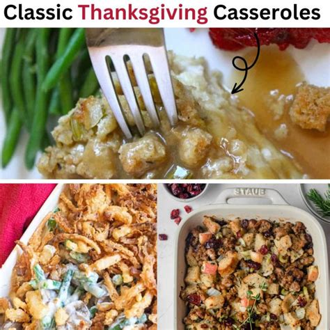 Crowd Pleasing Thanksgiving Casserole Recipes