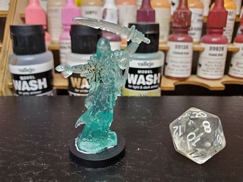 Spectral Wraith Ghost Painted Dungeons And Dragons Miniature Etsy