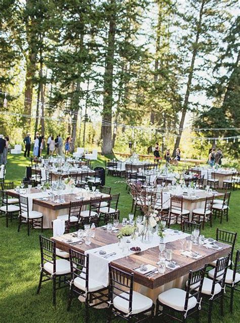 Outdoor Wedding Reception Ideas To Make You Swoon