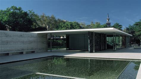 The Barcelona Pavilion By Ludwig Mies Van Der Rohe — Landmark Review