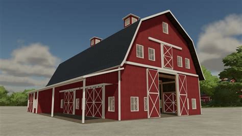 American Barn V 1 0 FS22 Mods