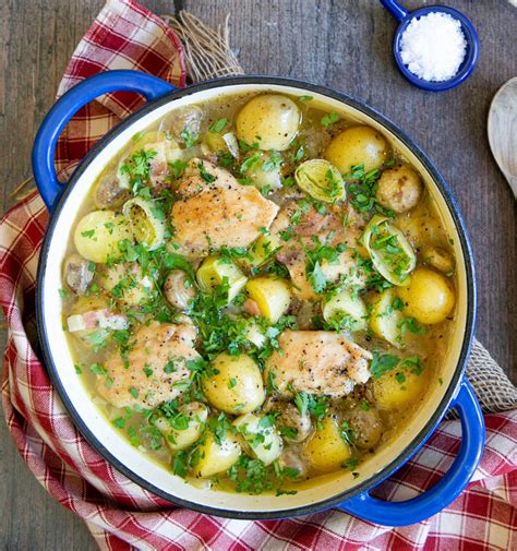 French Style Chicken And Leek Casserole British Leeks