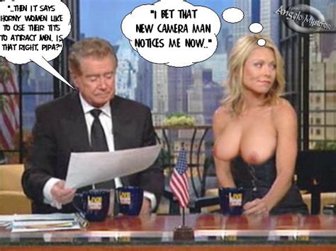 Post Angelo Mysterioso Fakes Kelly Ripa Live With Regis And