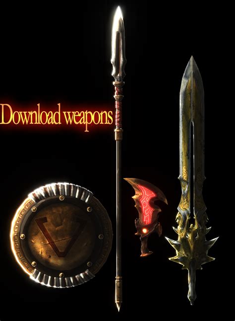 Mmd God Of War Weapons Download By Mr Mecha Man On Deviantart