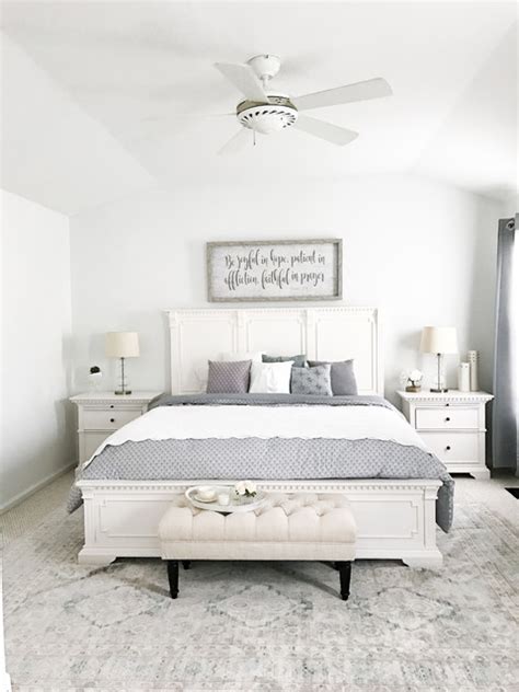 A Light Airy Master Bedroom - Shabby-chic Style - Bedroom ...
