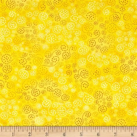 Essentials Brights Sparkles Bright Yellow From Fabricdotcom Designed