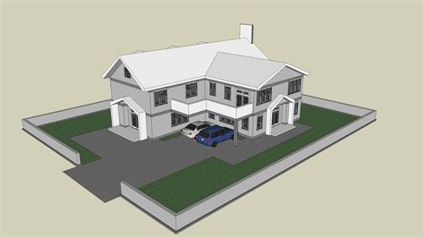 The Best 15 Simple Sketchup House Model Squareimageall