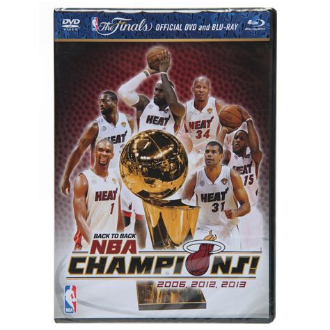 Miami Heat 2013 Nba Finals Champions Highlights Dvdblu Ray Combo Pack