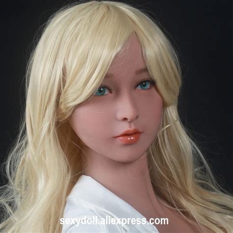 New Silicone Sex Doll Head Asian Face Tan Skin 33 For Lifelike Full Body Silicone Sex Doll