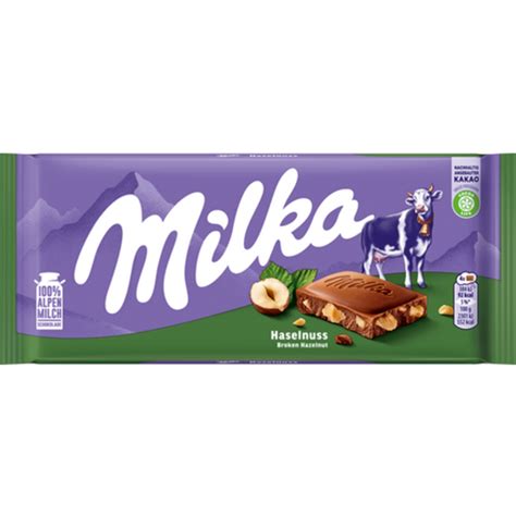 Milka Chocolate With Hazelnuts G Piccantino Online Shop