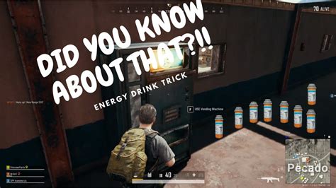Pubg The Energy Drink Trick Youtube