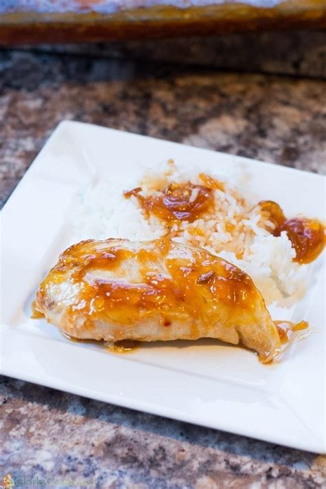 Simmer the apricots gently for 5 to 10 minutes, or until they are sitting in a thick syrup. Easy Apricot Chicken Recipe