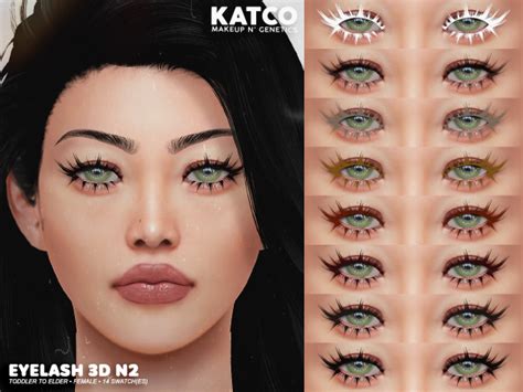 Katco Eyebrows N2 The Sims 4 Download Simsdomination