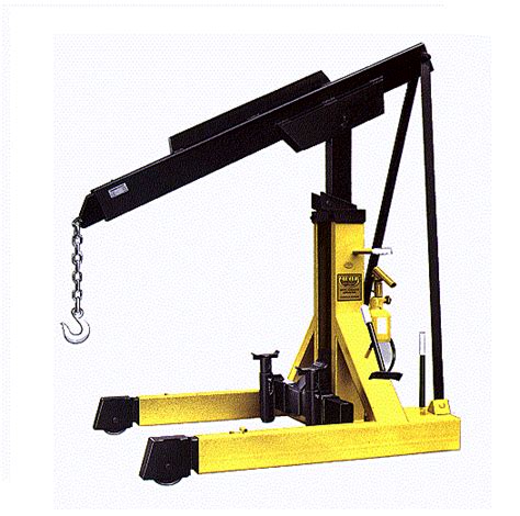 Movable Tractor Jib Crane Max Height 20 40 Feet At Rs 100000 In Faridabad