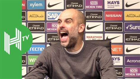 pep guardiola s funniest manchester city moments youtube