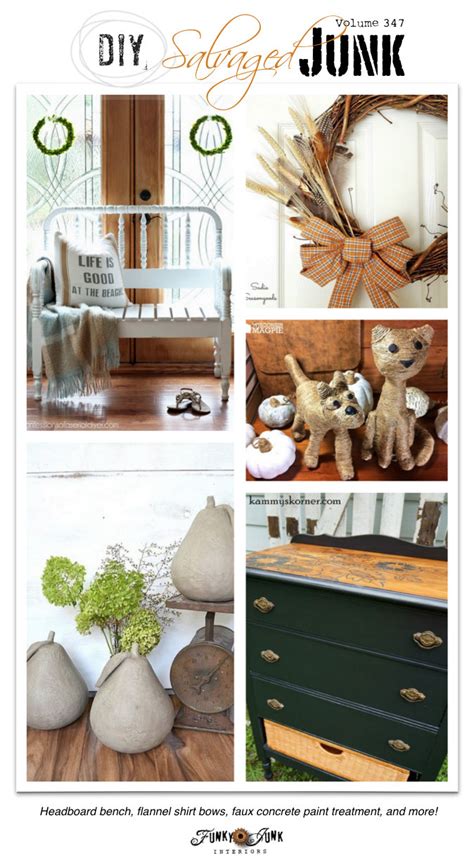 Diy Salvaged Junk Projects 347funky Junk Interiors