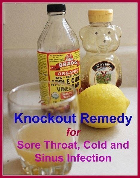 🌟knock Out Remedy For Sore Throat Cold And Sinus Infection🌟👊👊👌💯plz👍thnx
