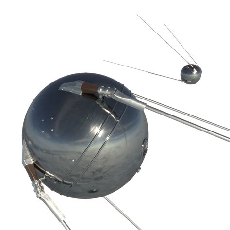 spacecraft 3D model Sputnik-1 | CGTrader