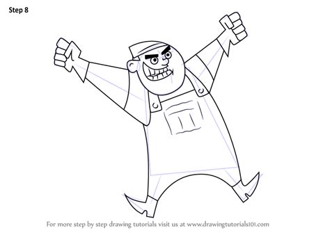 Learn How To Draw Box Ghost From Danny Phantom Danny