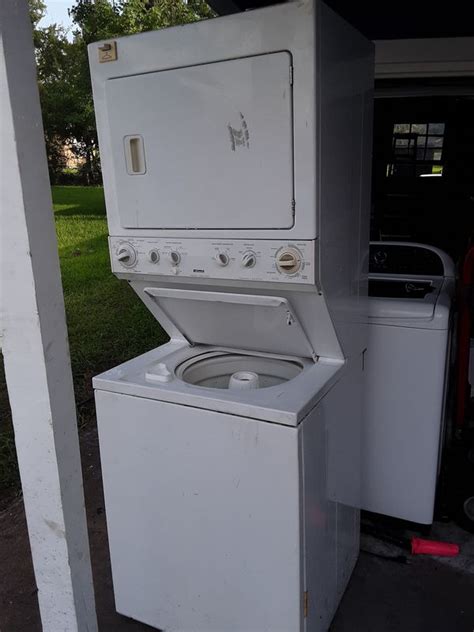 It is the best compact stackable washer and dryer set available in the market according to our testing. Kenmore gas stackable washer dryer combo for Sale in ...