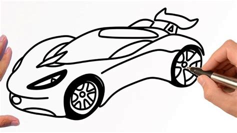 25 Easy Race Car Drawing Ideas Draw A Race Car