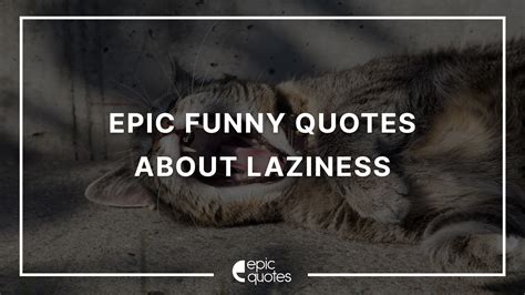 Epic Funny Quotes About Laziness During Quarantine Epic Quotes