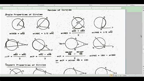 Circles p, q and r are all tangent to one another. Geometry, Unit 10 Test Review Day 1, #1 - YouTube