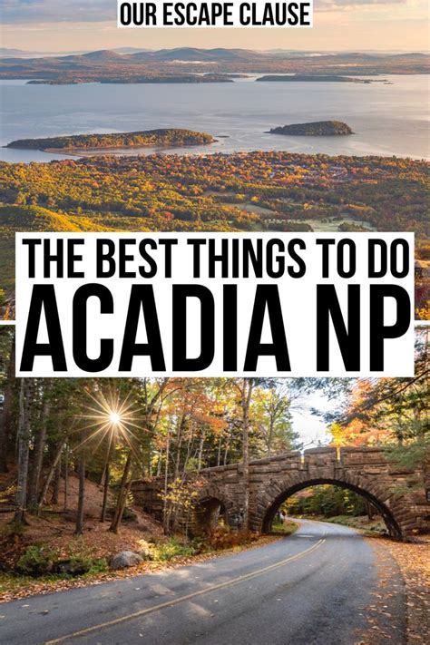 15 Amazing Things To Do In Acadia National Park Our Escape Clause