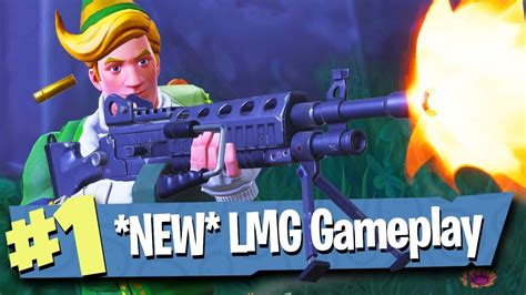 New Light Machine Gun Lmg Fortnite Battle Royale Youtube