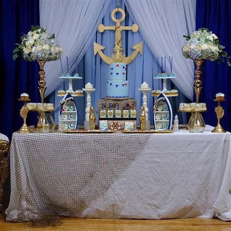 Nautical baby shower decorations are easy to find, don't cost a lot of money to create, and most of all, are cute. 23 Creative Baby Shower Themes for Girls | StayGlam