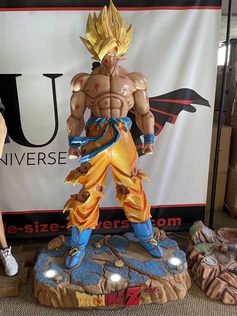 Gigantic Dragon Ball Super Goku Statue Revealed By X Vrogue Co