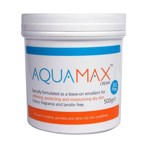 Aquamax Cream For Eczema Psoriasis And Dry Skin 500g 100g Helloskin