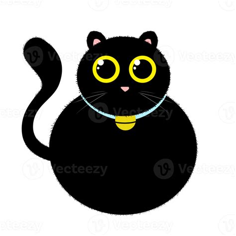 Free Black Cat Cartoon Characters Design 20027043 Png With Transparent