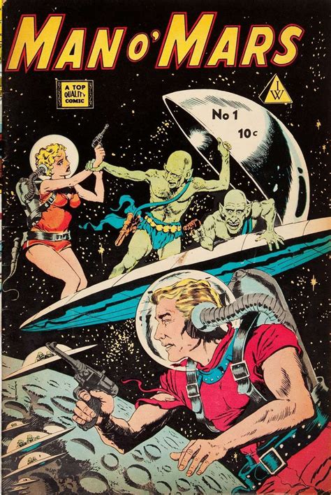 Man O Mars Comic Google Search Science Fiction Illustration Vintage Comics Science Fiction Art